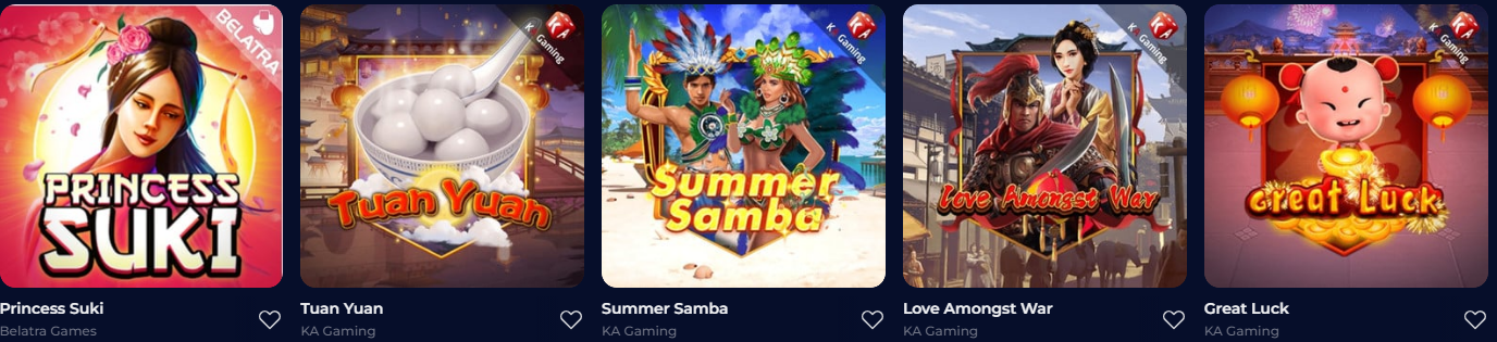 Beste gokkasten bij Nine Casino