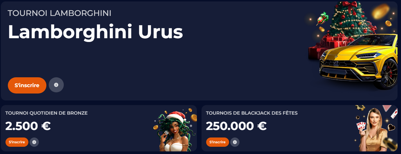 Lamborghini Urus Nine Casino-toernooi